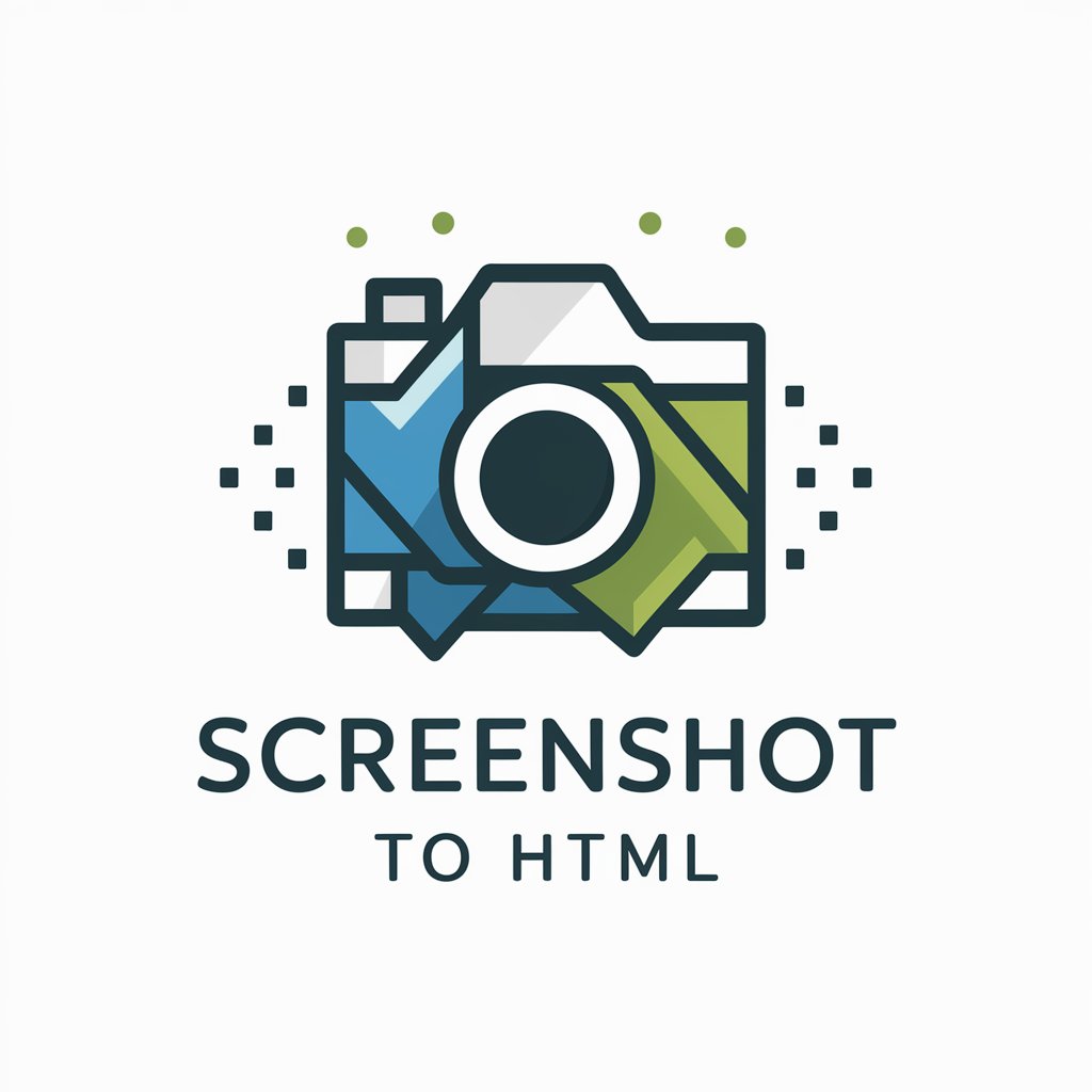 Screenshot to HTML