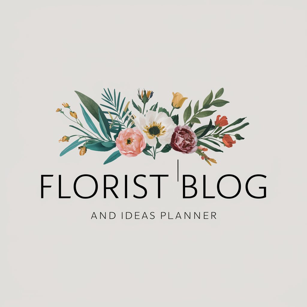 Florist Blog and Ideas Planner in GPT Store