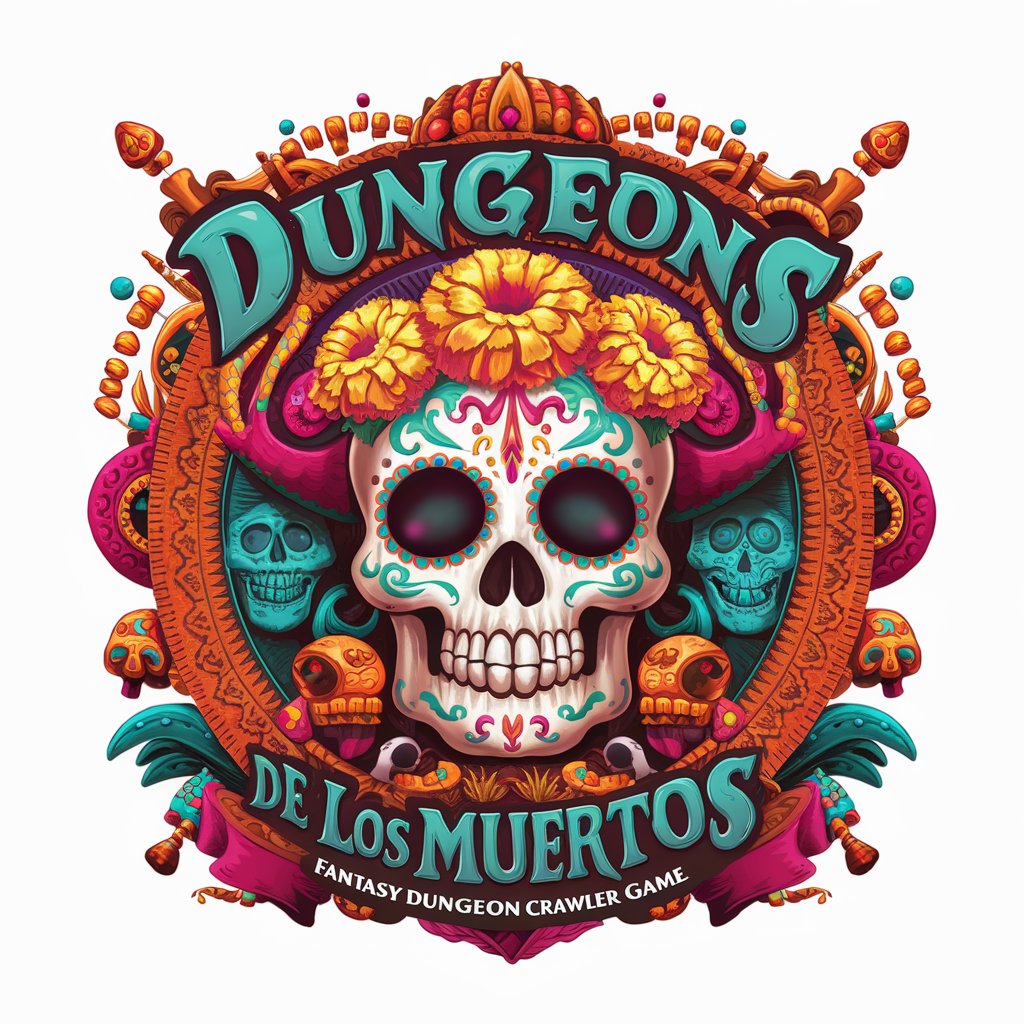 Dungeons de los Muertos, a text adventure game