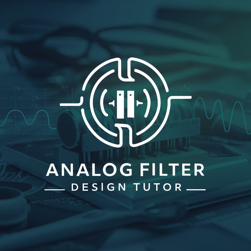 Analog filters design Tutor