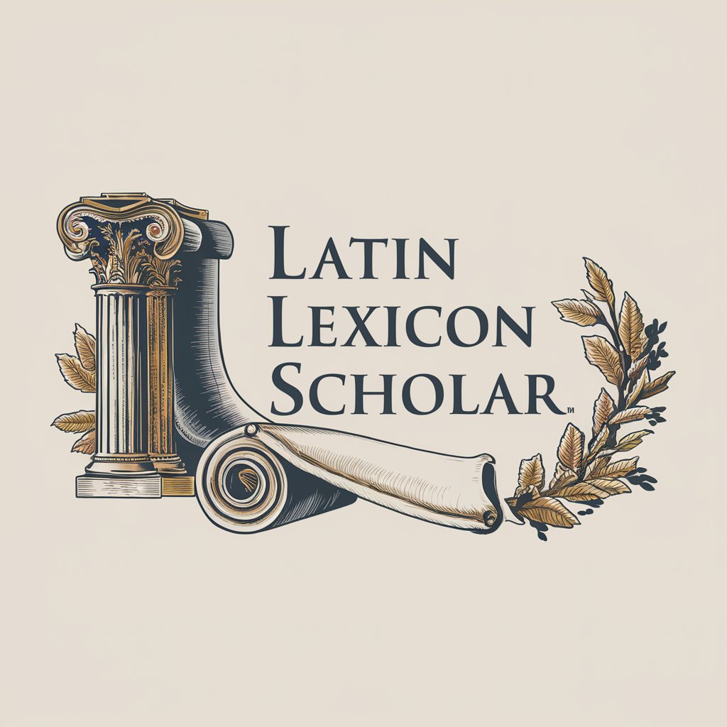 Latin Lexicon Scholar