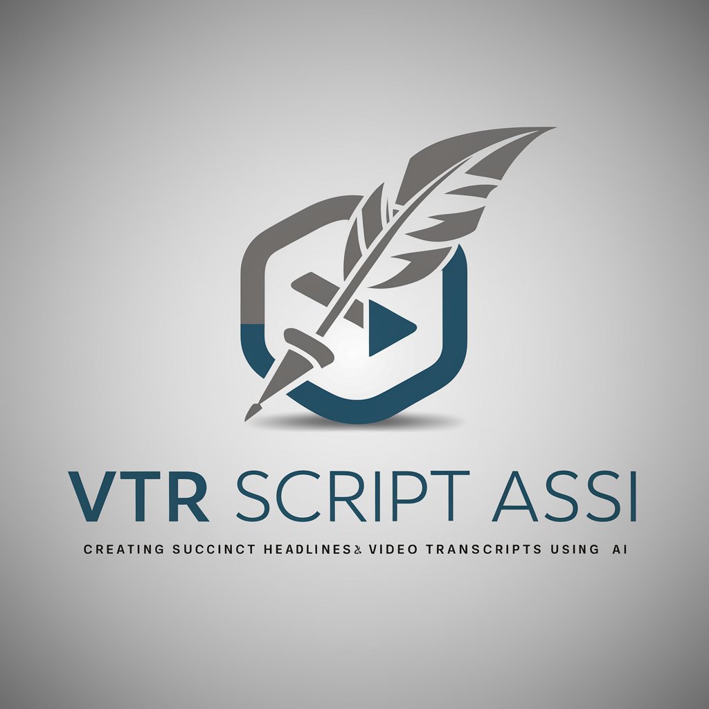 VTR Script Assi in GPT Store