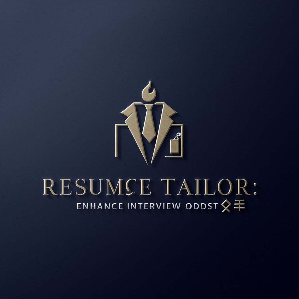 Resume & CV Tailor: Enhance Interview Odds🔥 in GPT Store