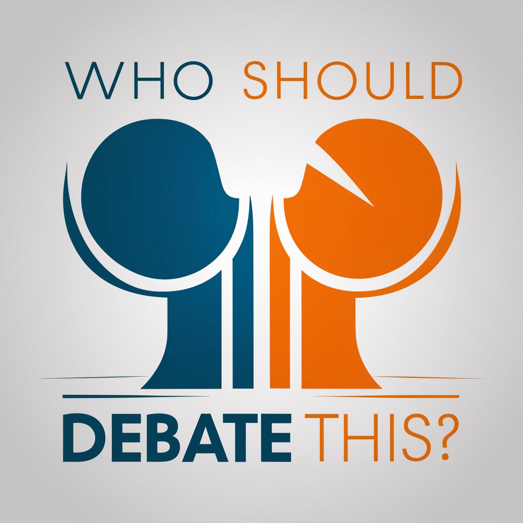 Who Should Debate This? by DebaTable