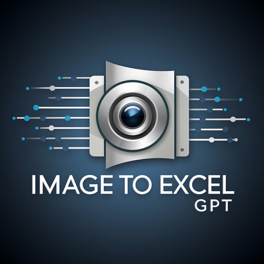 Image to Excel GPT (XLSX from Photo GPT) in GPT Store