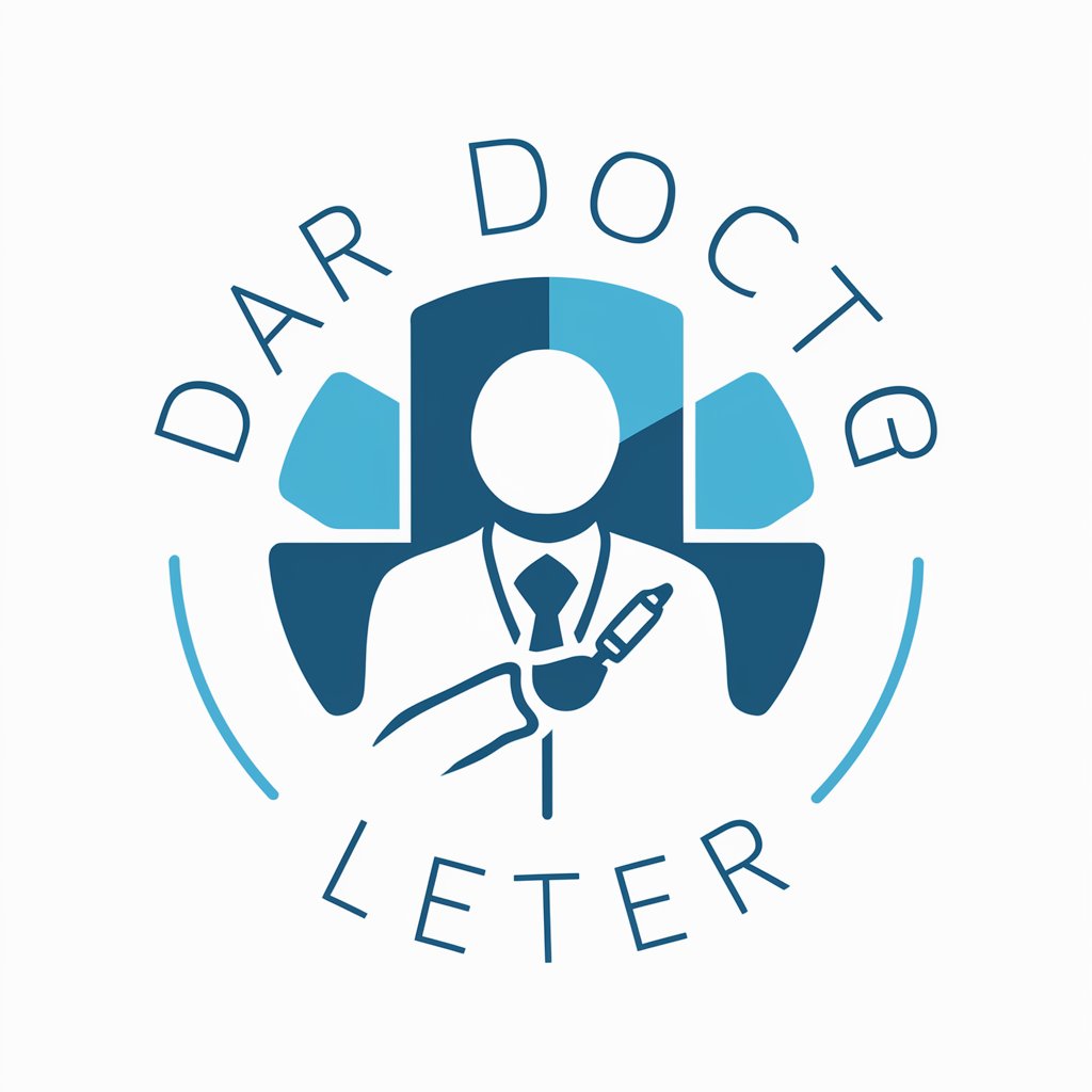 Draft "Dear Doctor Letter" Before Your Appointment