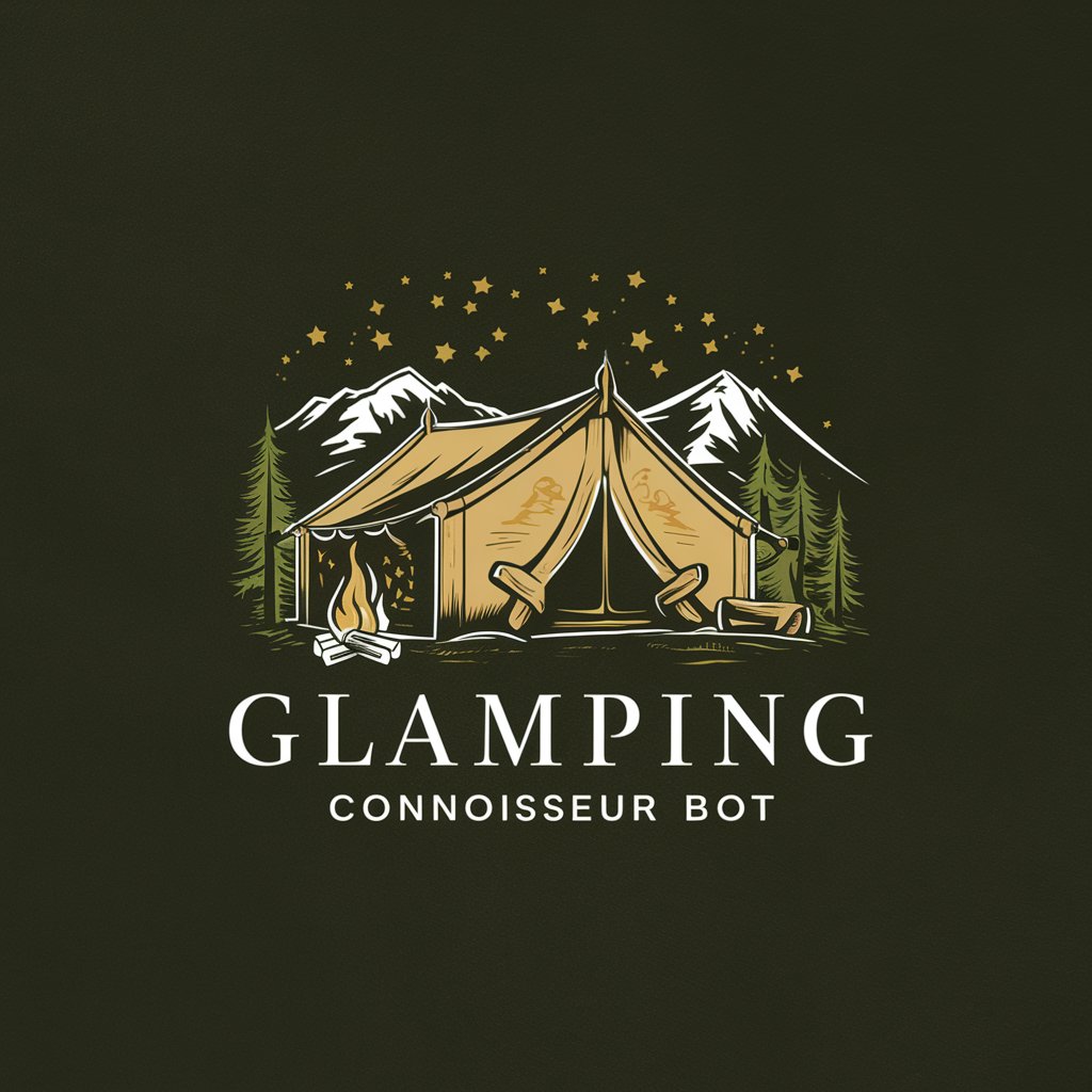 🏕️✨ Glamping Connoisseur Bot 🌟 in GPT Store