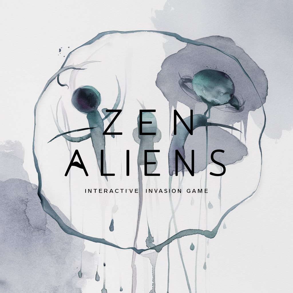 Zen Aliens, a text adventure game in GPT Store