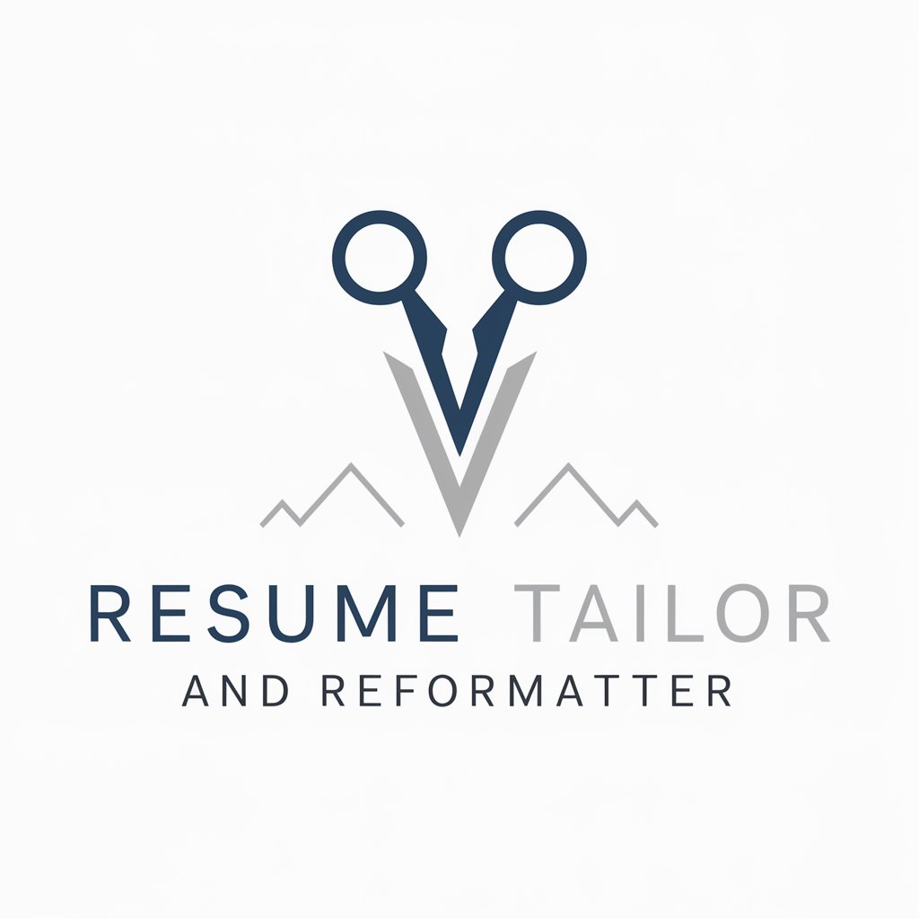 Resume Tailor and Reformatter in GPT Store