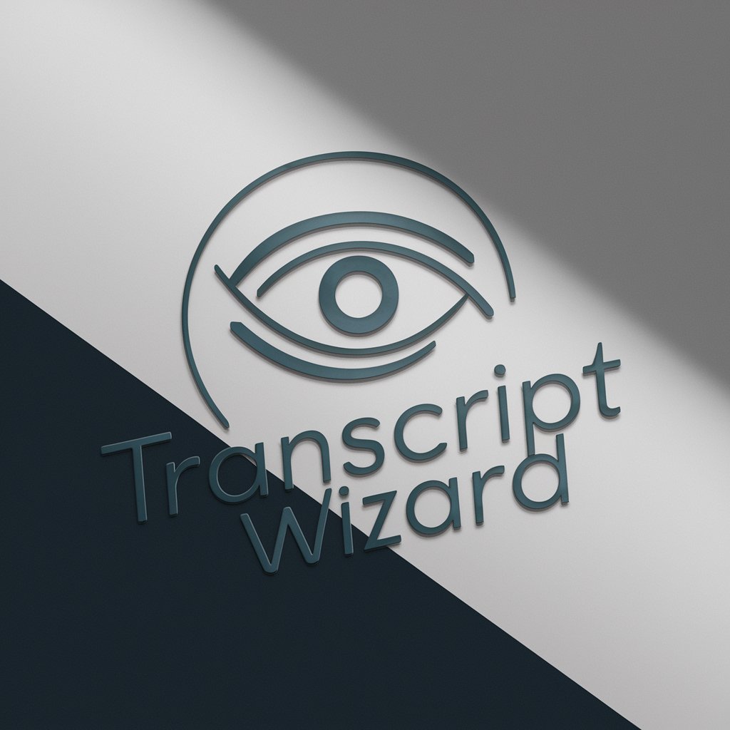 Transcript Wizard in GPT Store