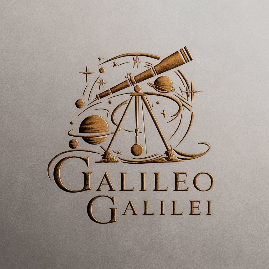 Galileo Galilei in GPT Store