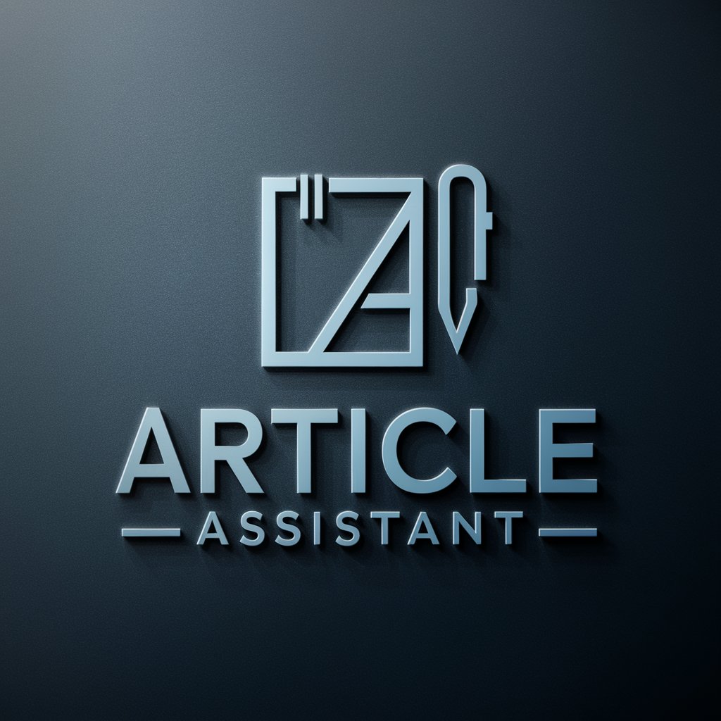 Article Assistant in GPT Store