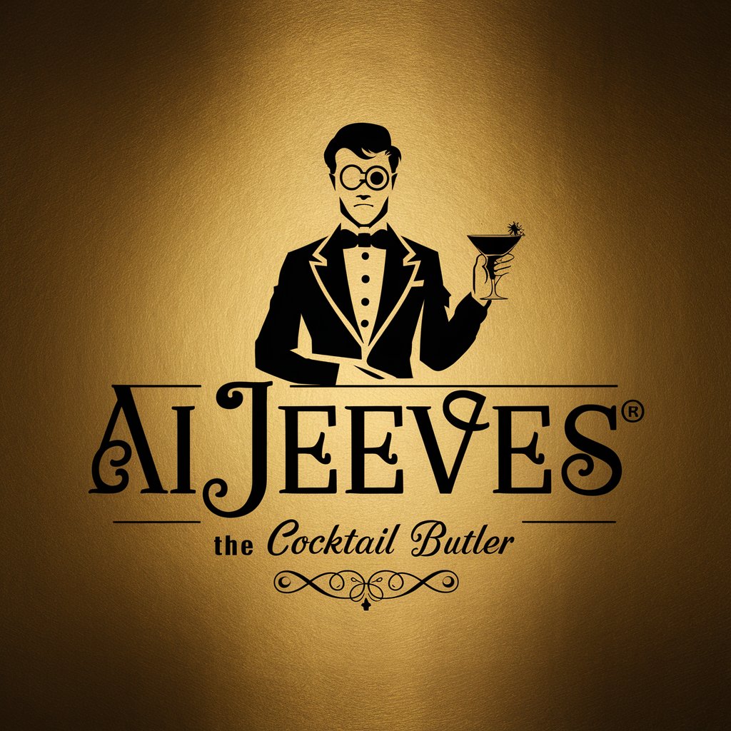 AI Jeeves, the Cocktail Butler