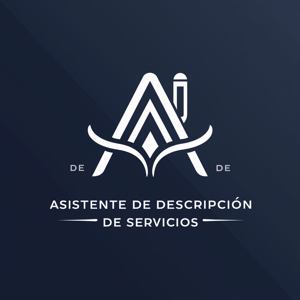 Asistente de Descripción de Servicios