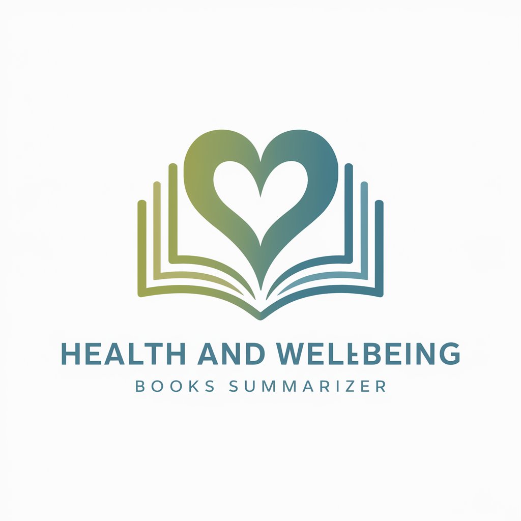 Health and Well-Being Books Summarizer