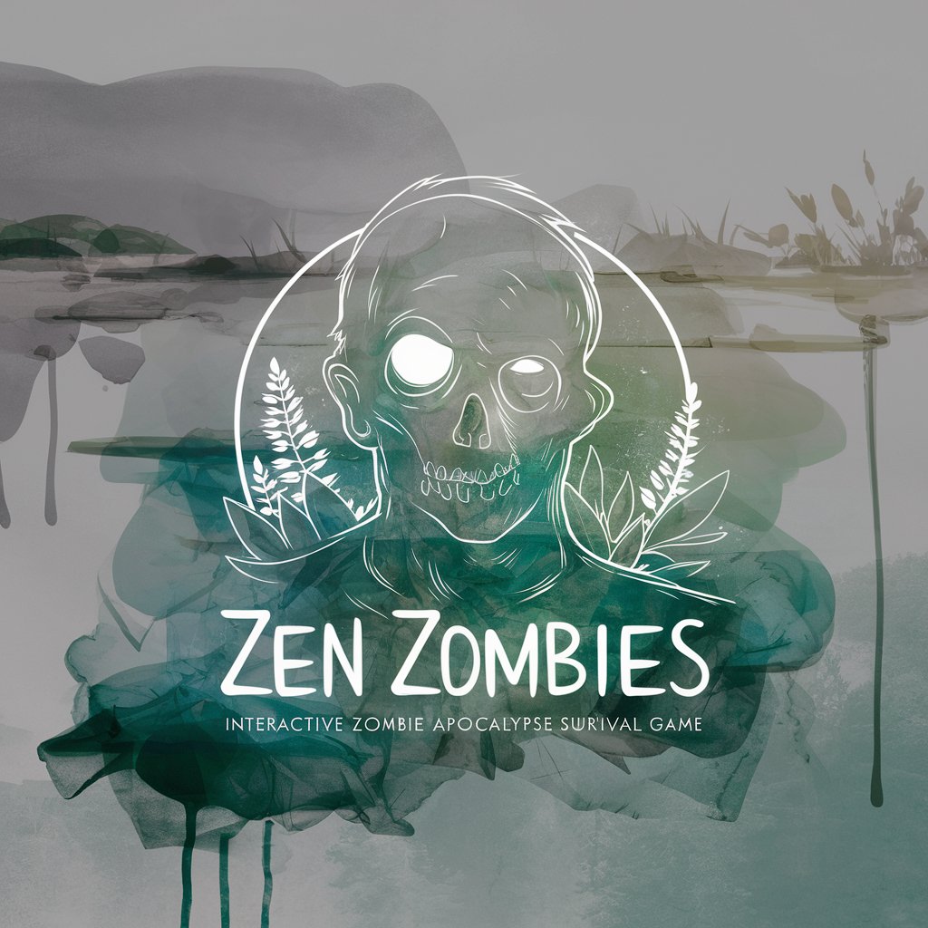 Zen Zombies, a text adventure game in GPT Store