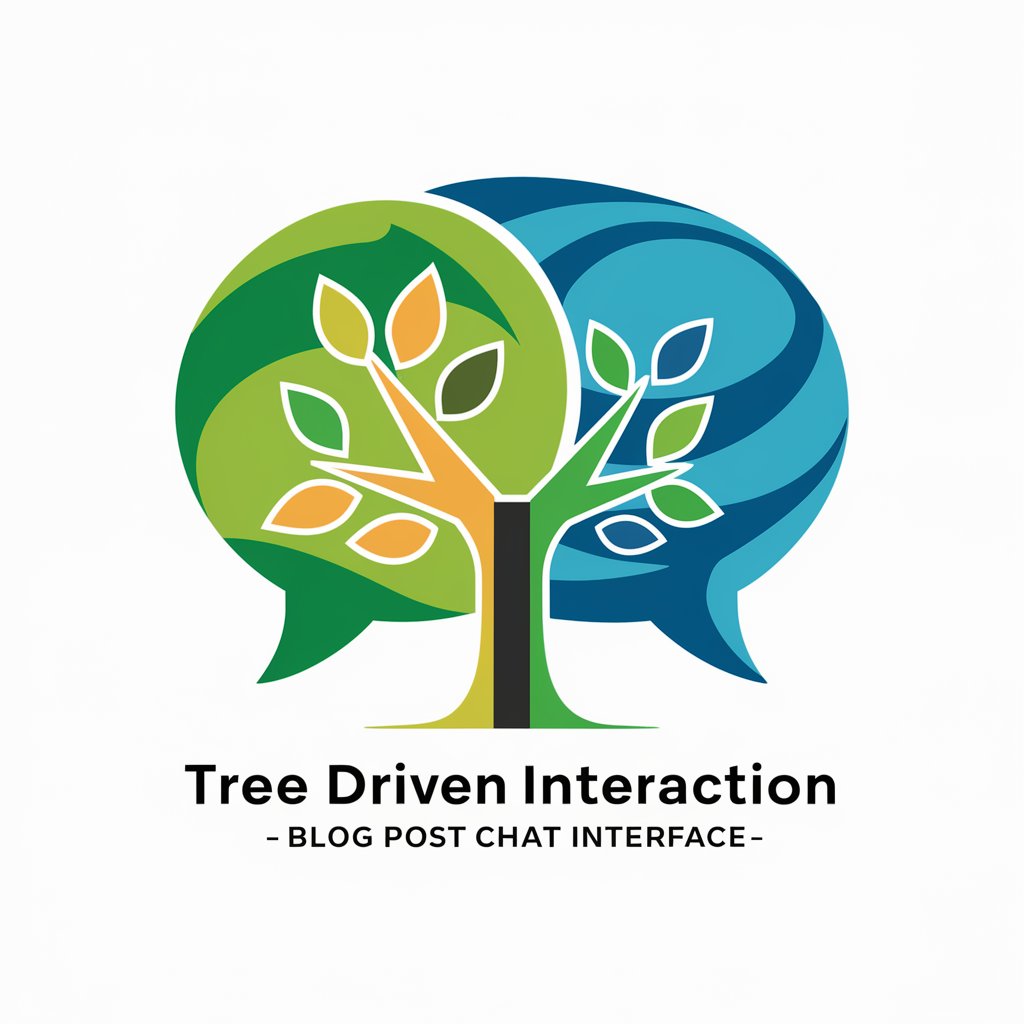 Tree Driven Interaction - Blog Post Chat Interface