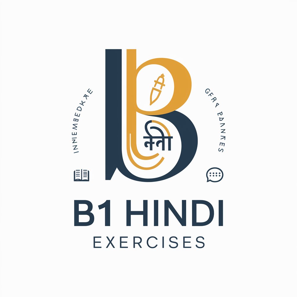 B1 Hindi Exercises in GPT Store