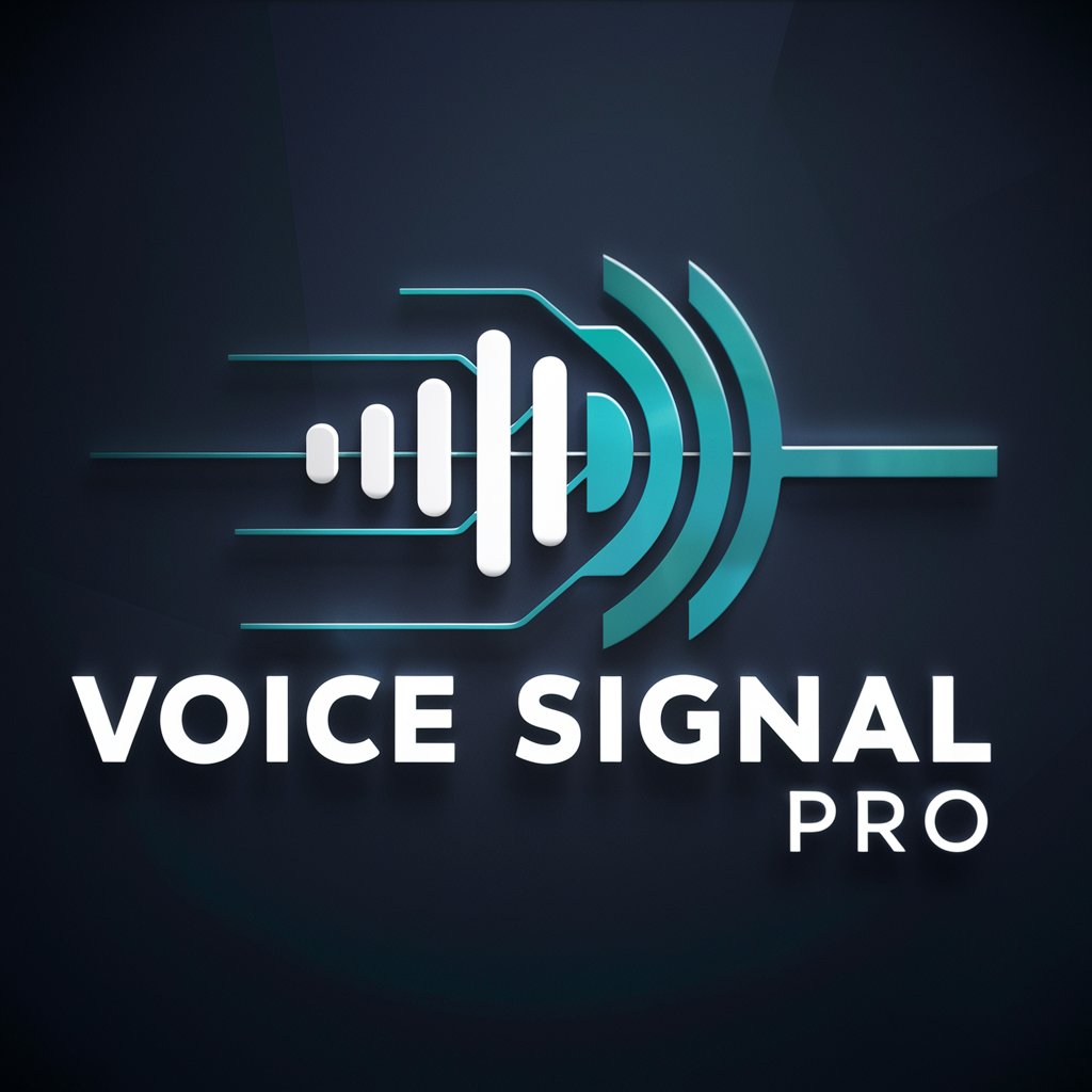 Voice Signal Pro in GPT Store