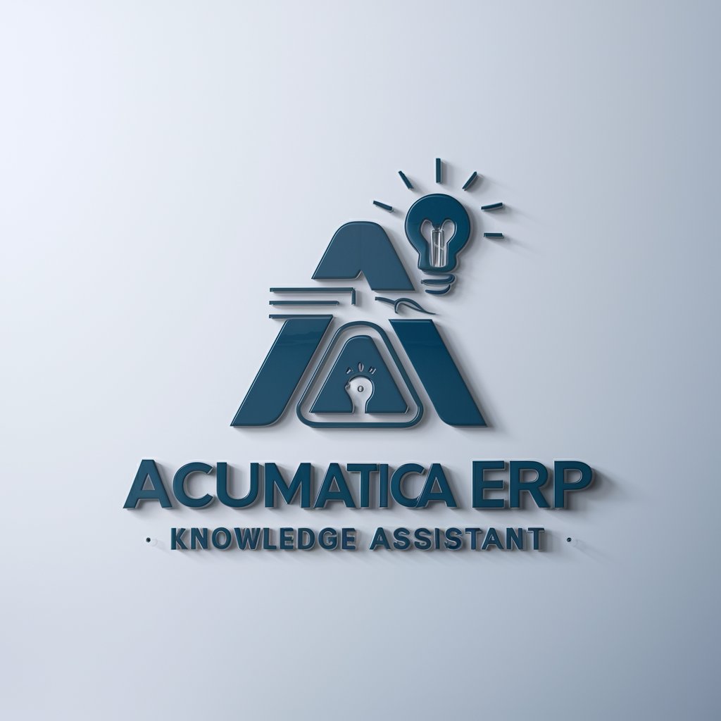 Acumatica ERP - Knowledge Assistant in GPT Store