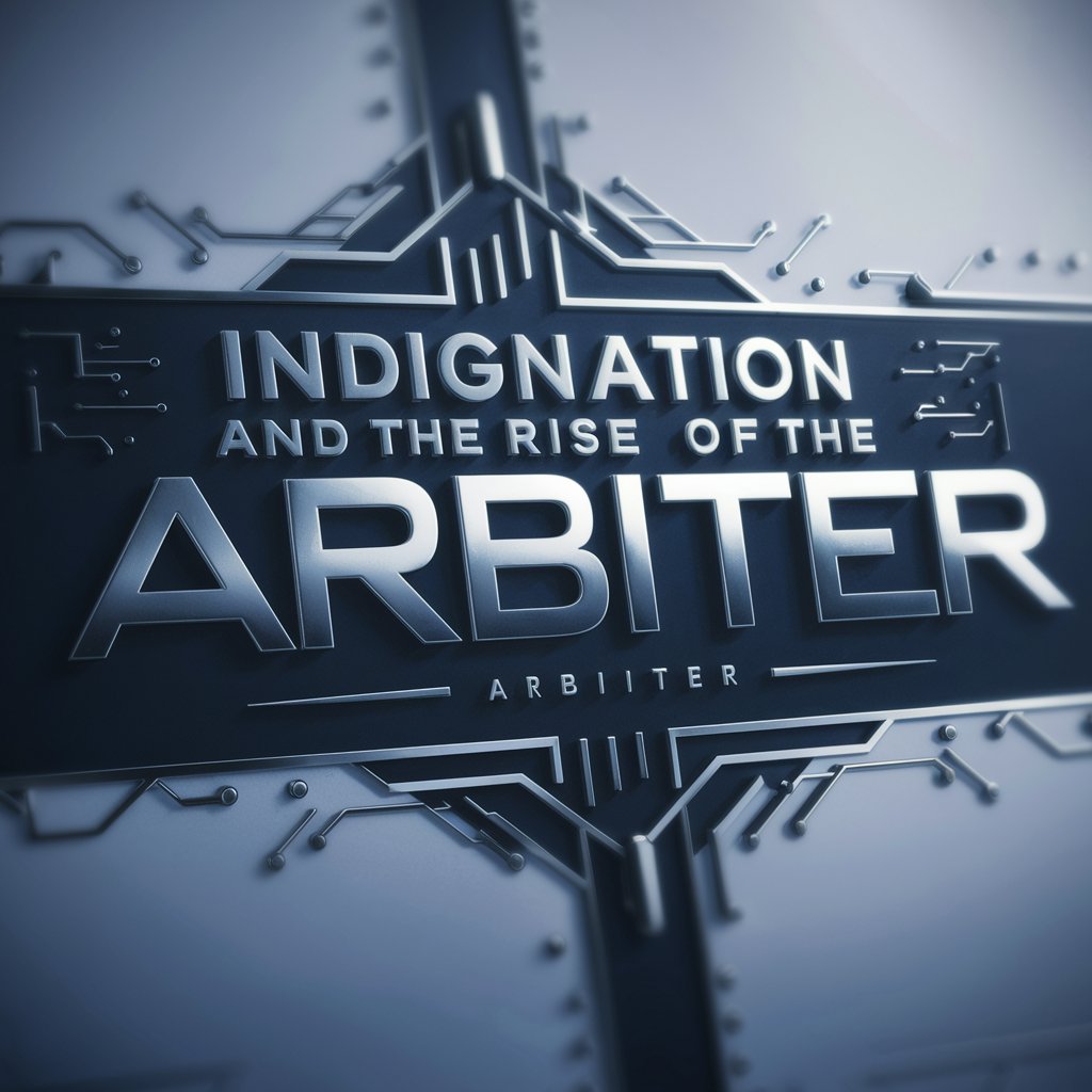 Indignation And The Rise Of The Arbiter meaning?
