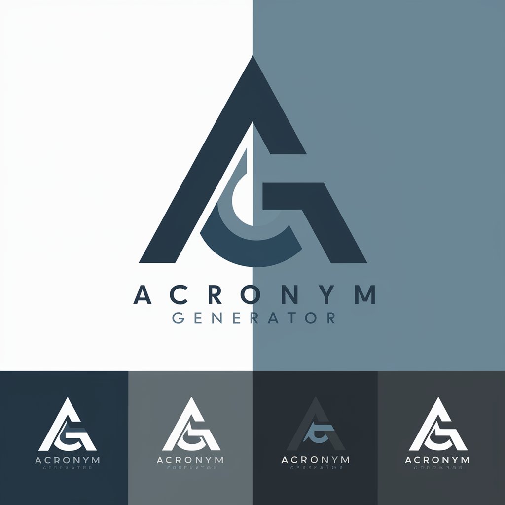 Acronym Generator