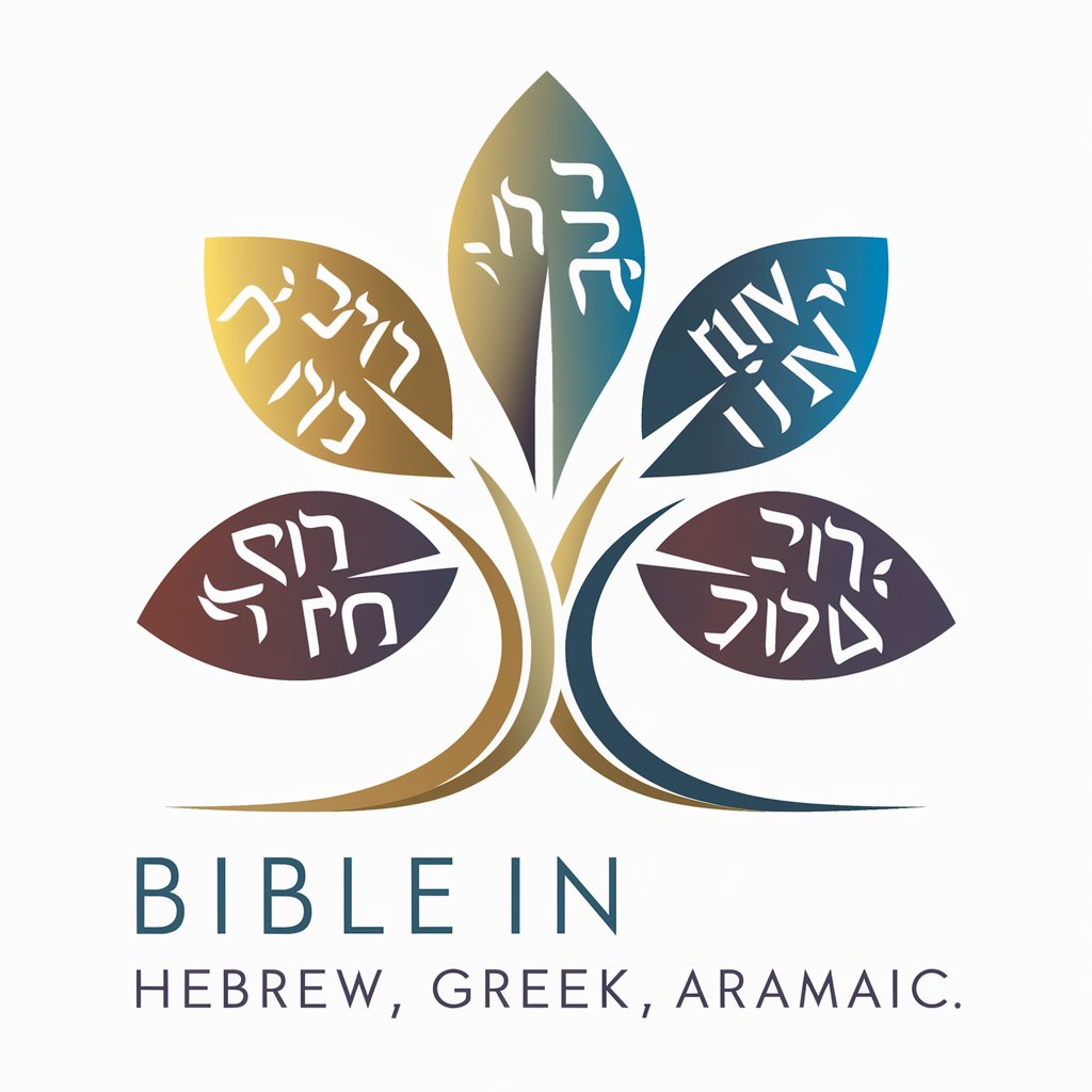 Bible in Hebrew Greek Aramaic in GPT Store