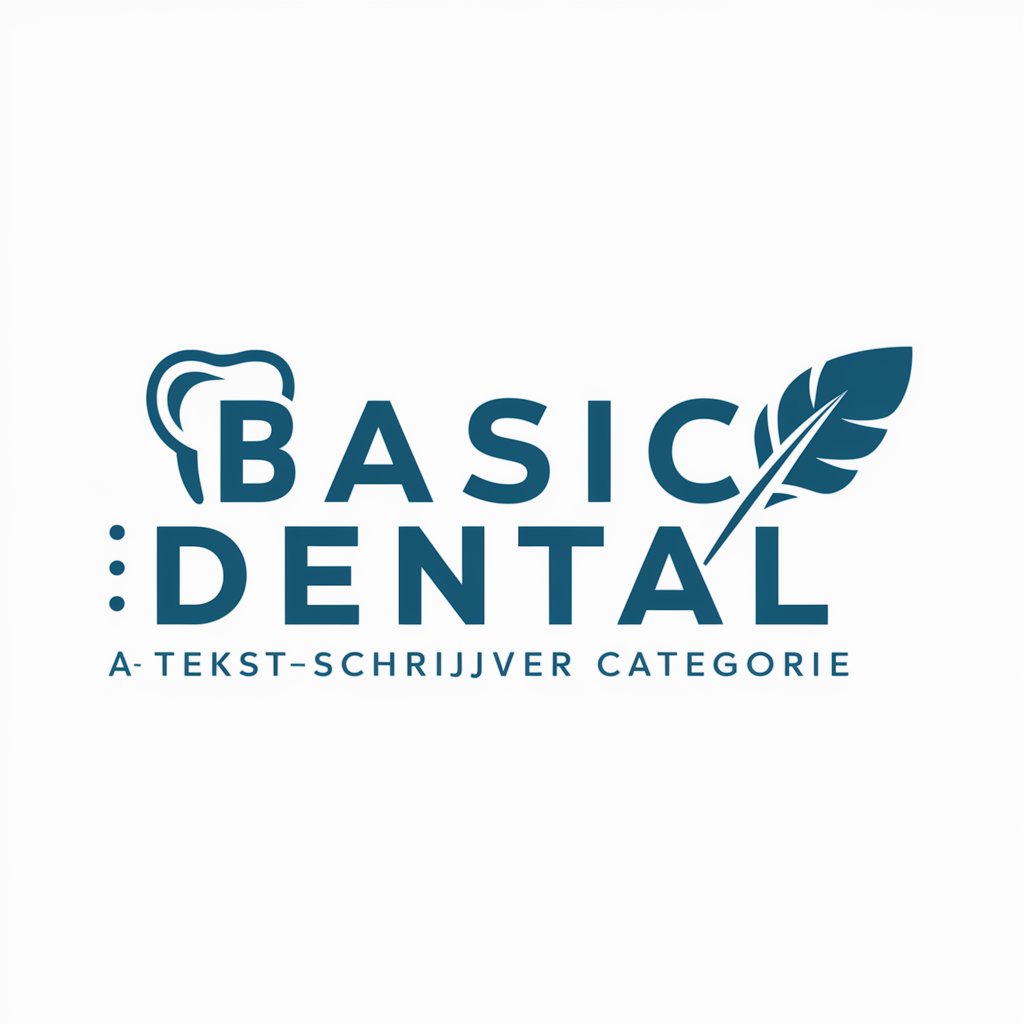Basic Dental - Tekstschrijver categorie