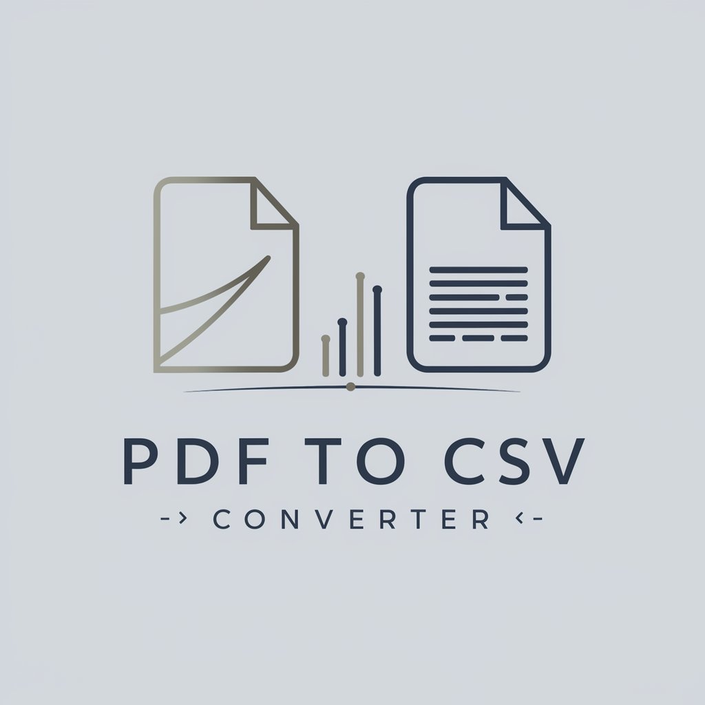 PDF to CSV Converter in GPT Store