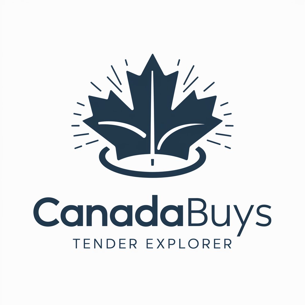 CanadaBuys Tender Explorer in GPT Store