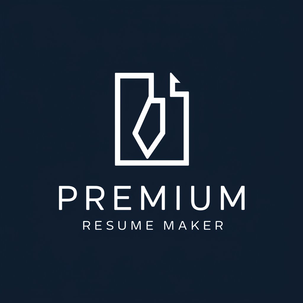 Premium Resume Maker in GPT Store