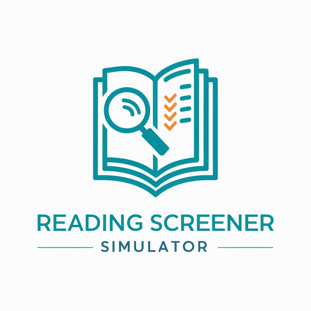 Reading Screener Simulator in GPT Store