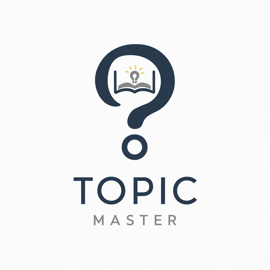 Topic Master in GPT Store