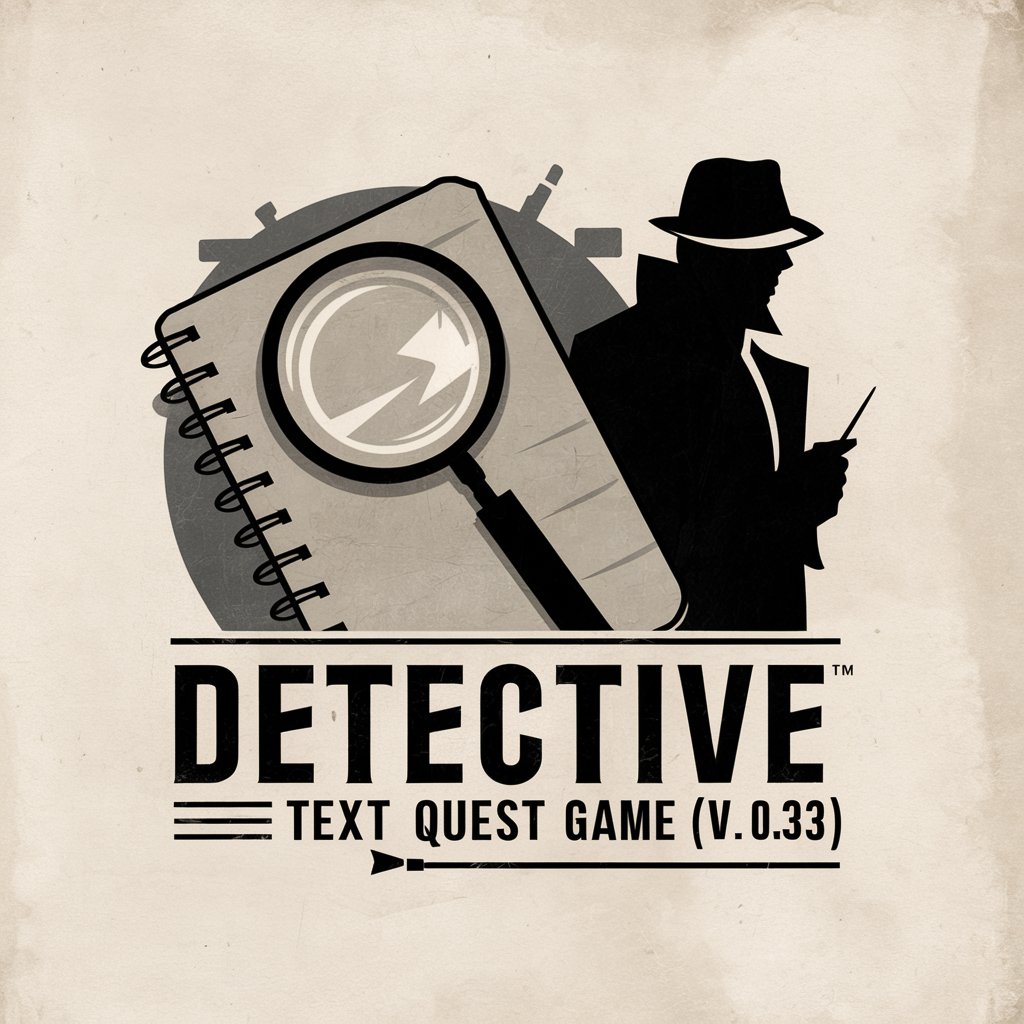 Detective Text Quest (v.0.21) in GPT Store