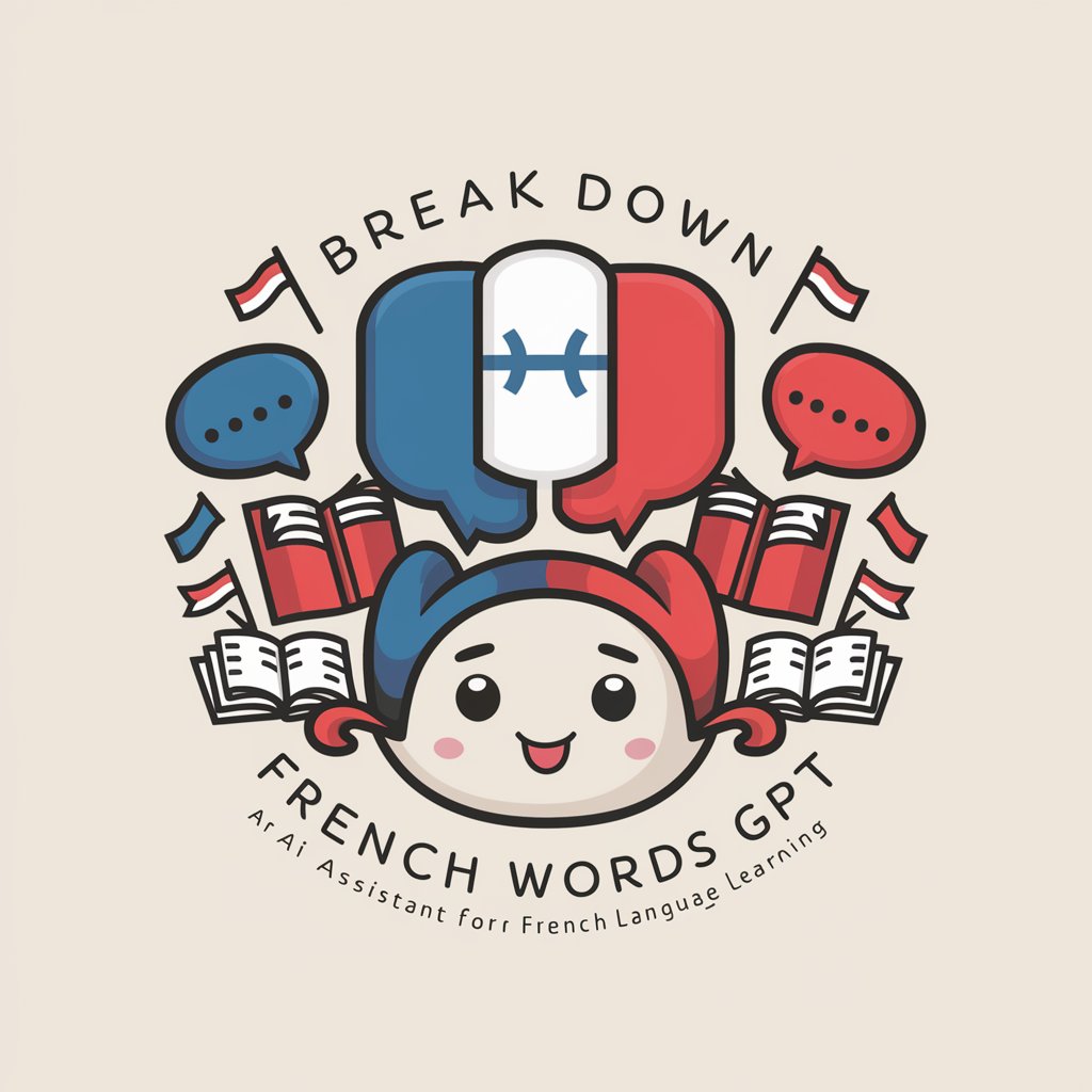 Break down french words gpt