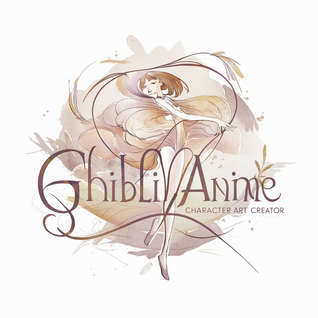 Ghibli/Anime character art creator