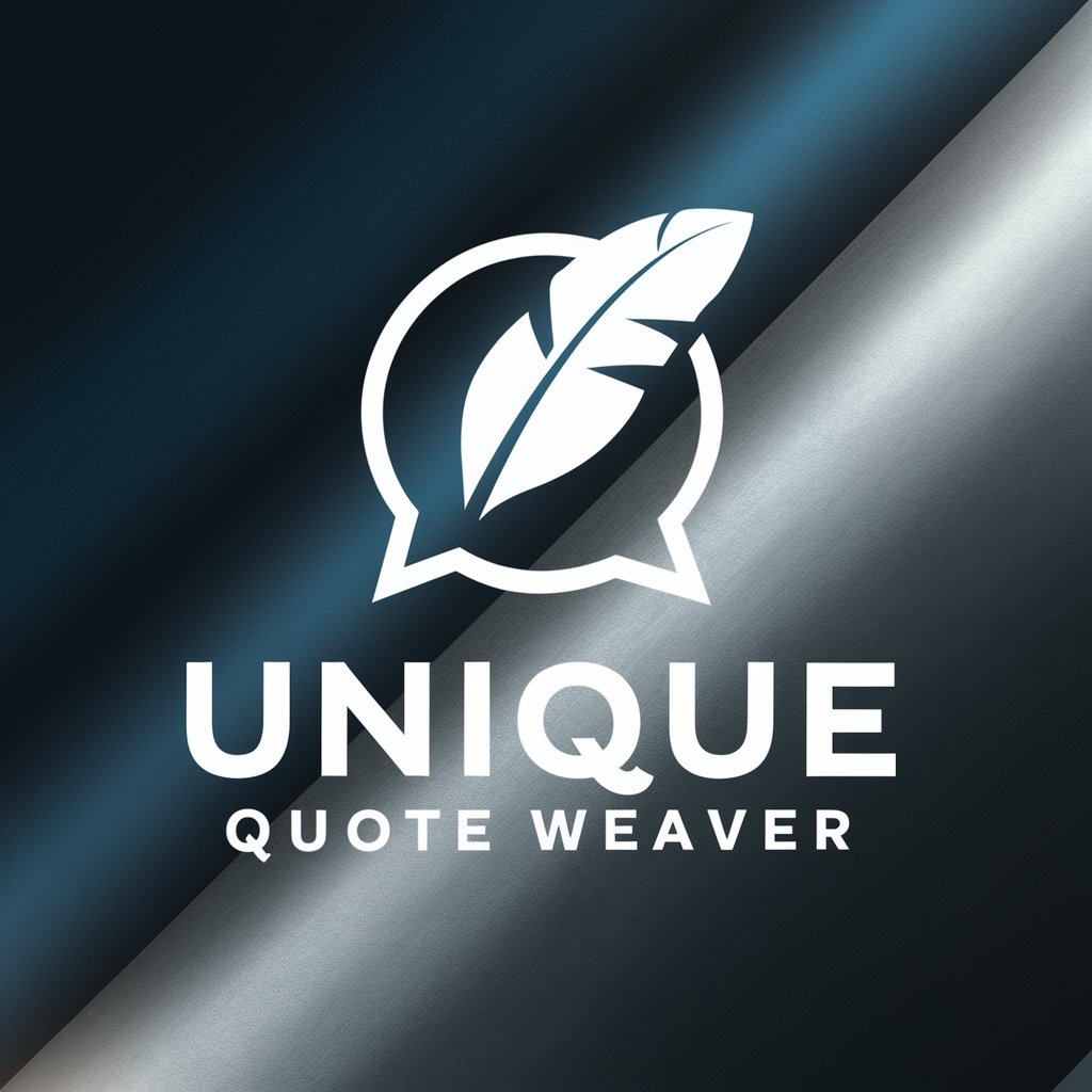 Unique Quote Weaver in GPT Store