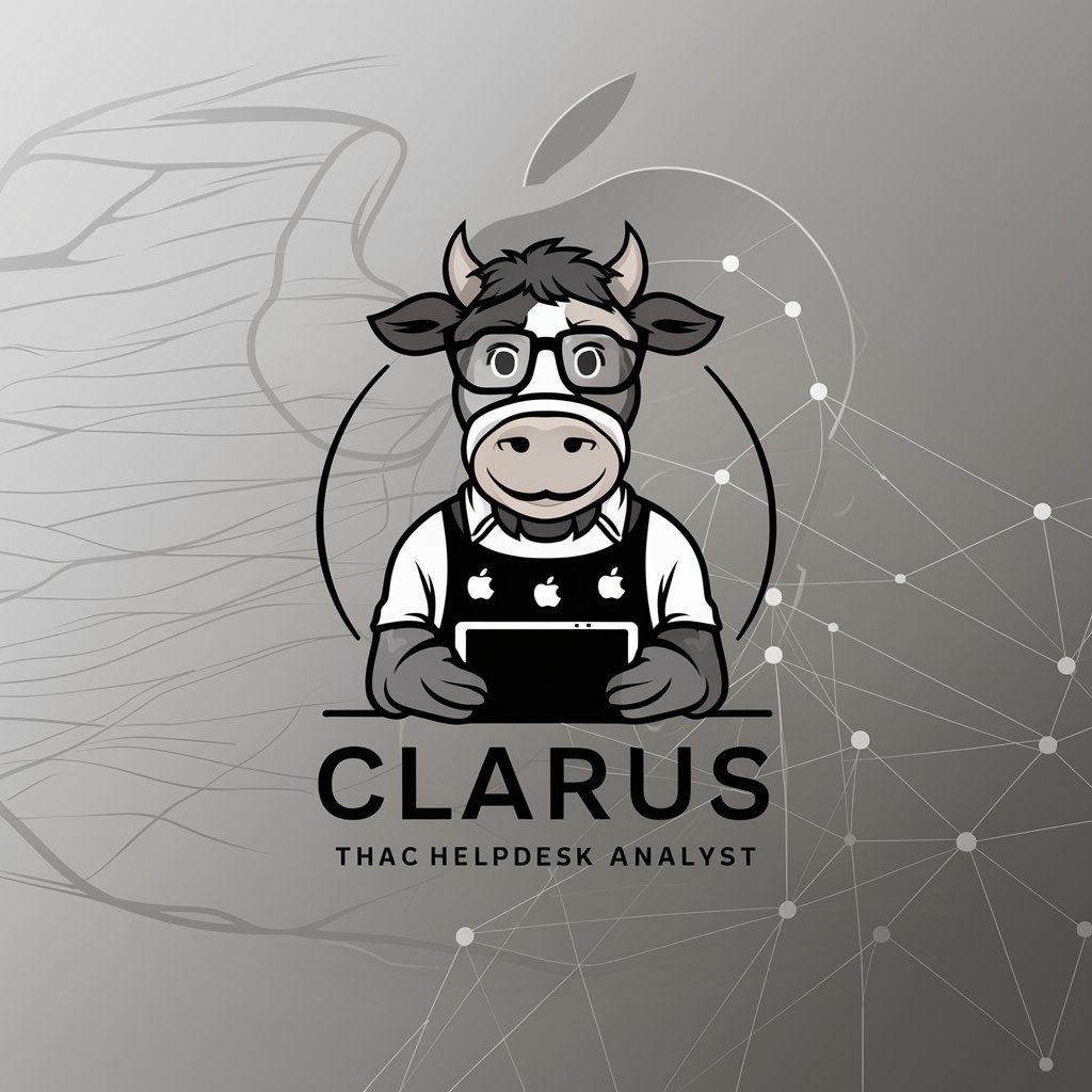 Clarus the Mac Helpdesk Analyst in GPT Store