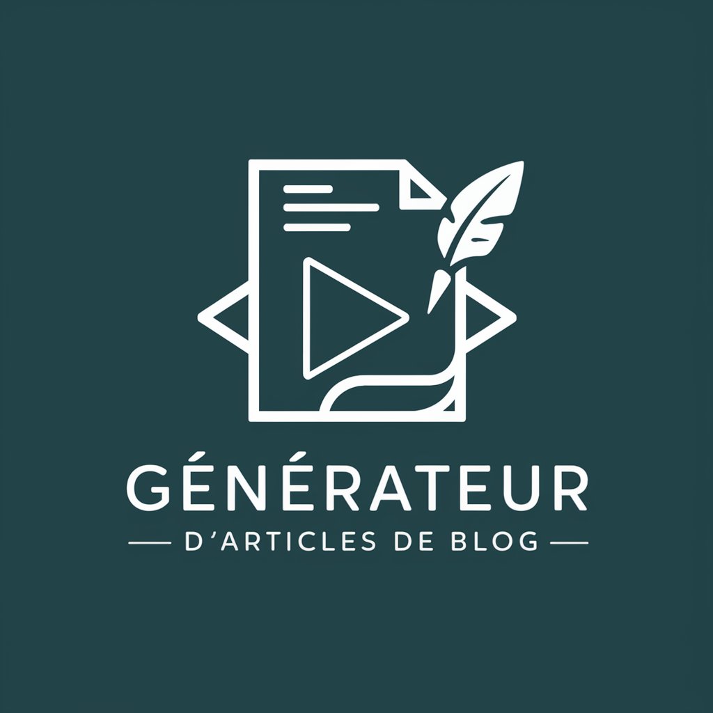 Générateur d'articles de blog