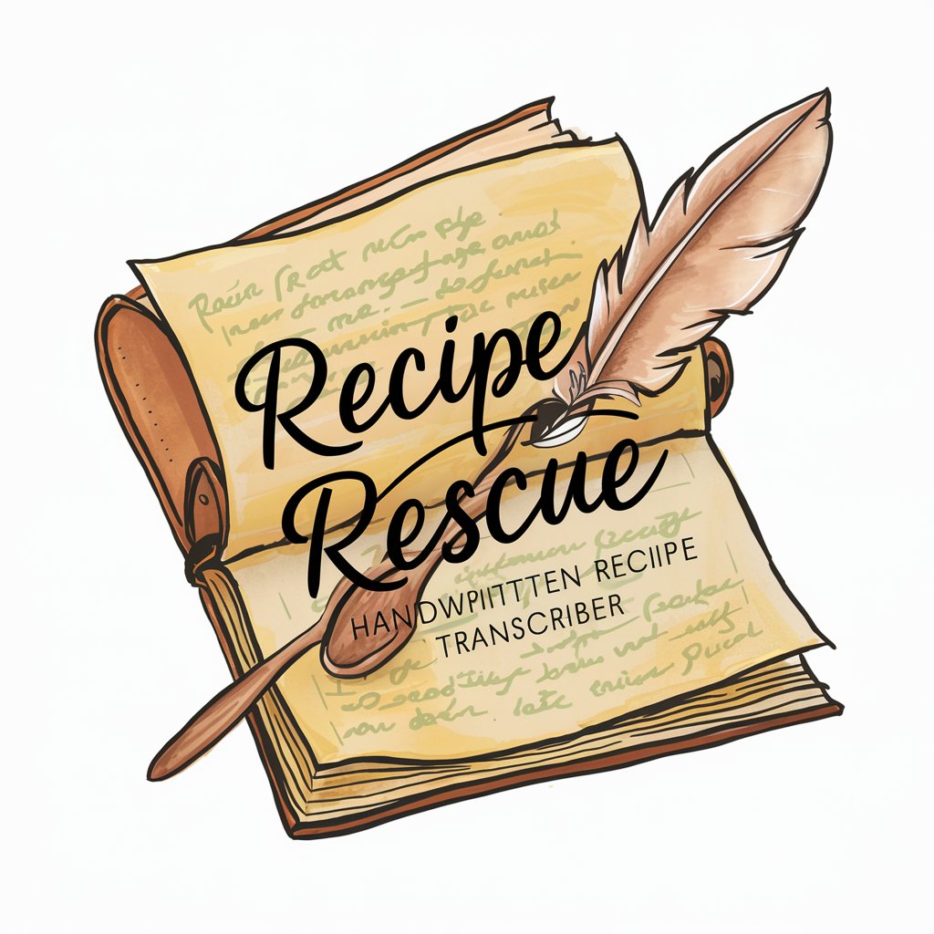 Recipe Rescue - Handwritten Recipe Transcriber