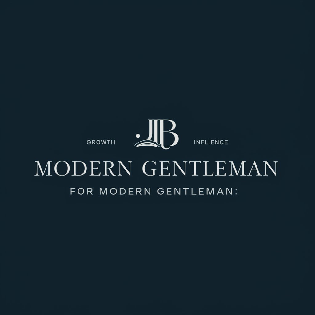 MODERN GENTLEMAN in GPT Store