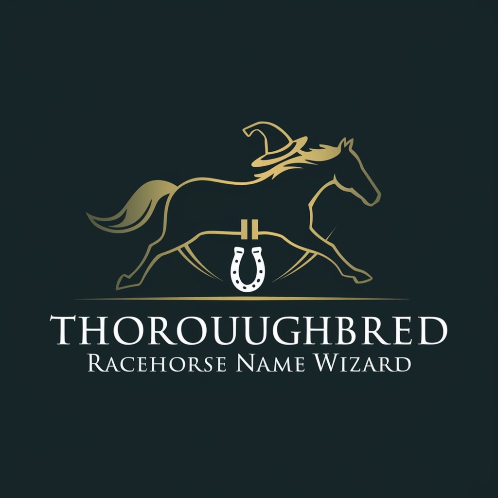 Thoroughbred Racehorse Name Wizard