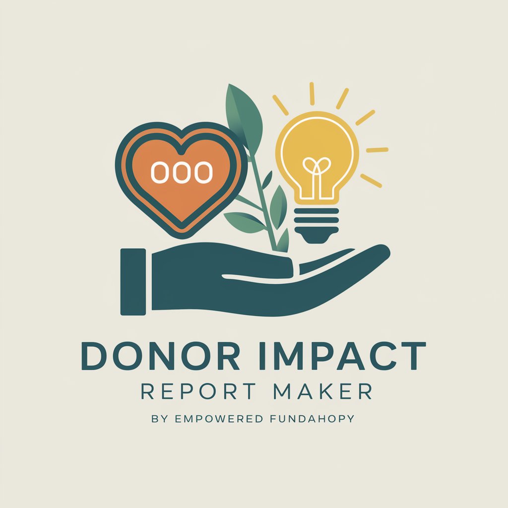 Donor Impact Report Maker by Empowered Fundraiser