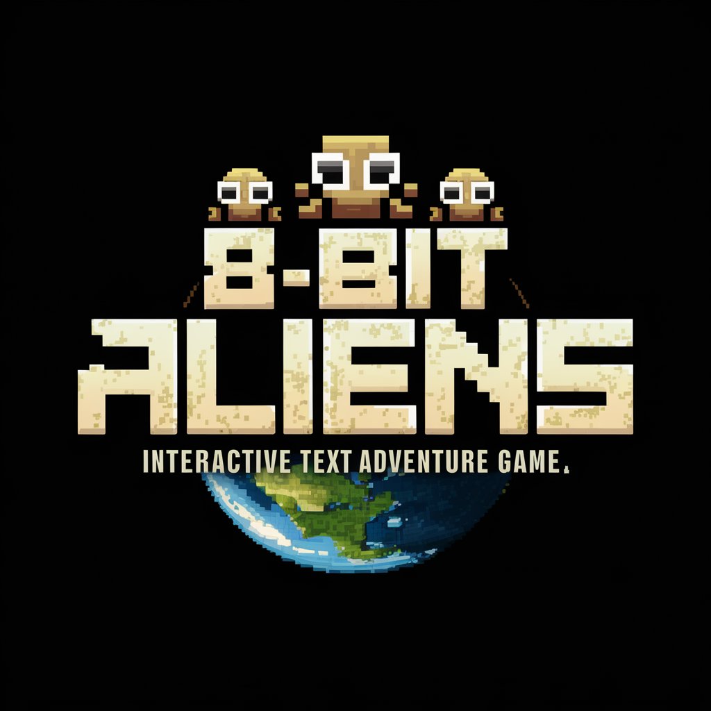 8-Bit Aliens, a text adventure game in GPT Store