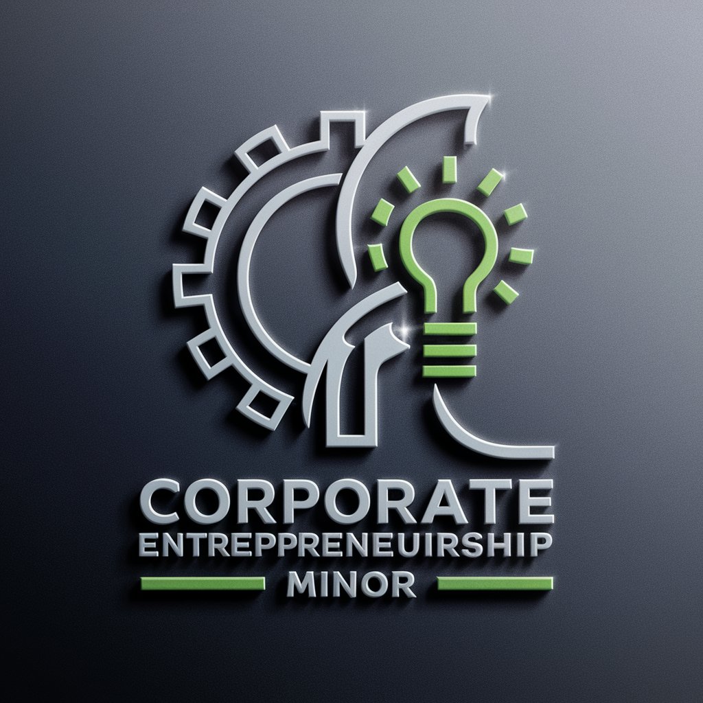 Corporate Entrepreneurship Minor in GPT Store