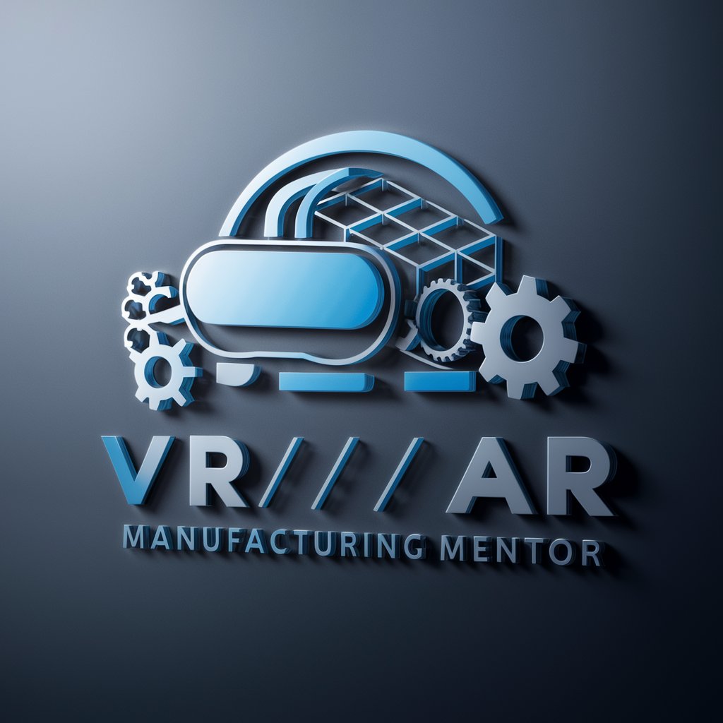 VR/AR Manufacturing Mentor