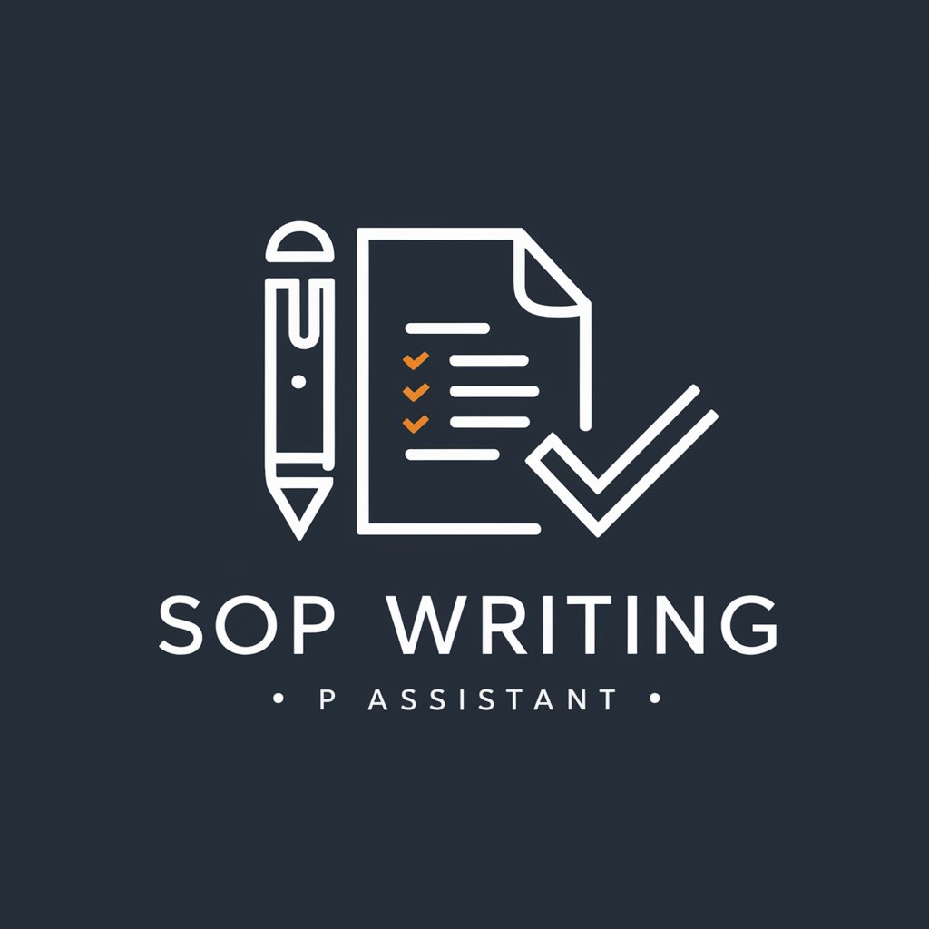 SOP Writing Assistant in GPT Store