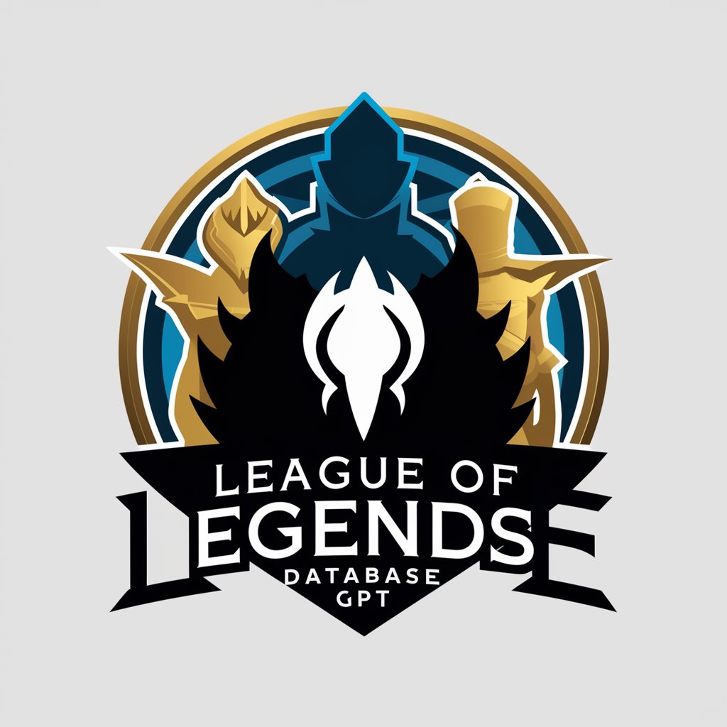 League of Legends Database in GPT Store