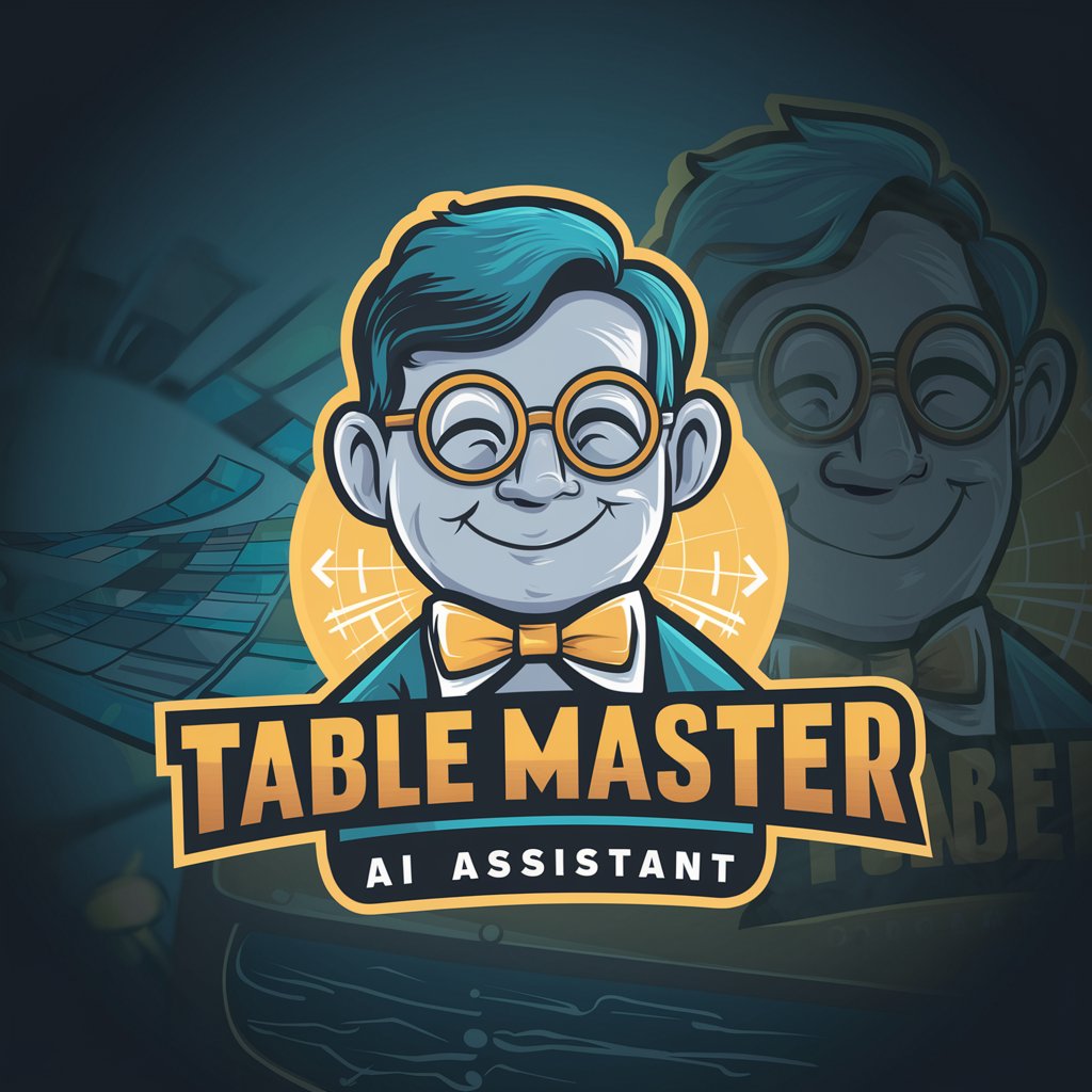 Table Master in GPT Store