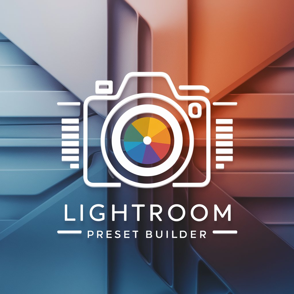 Lightroom Preset Builder in GPT Store